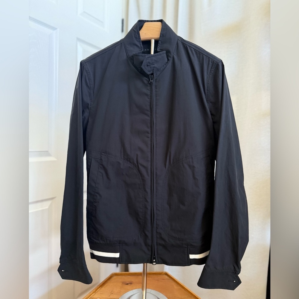 Theory Lightweight Windbreaker Black Jacket size S